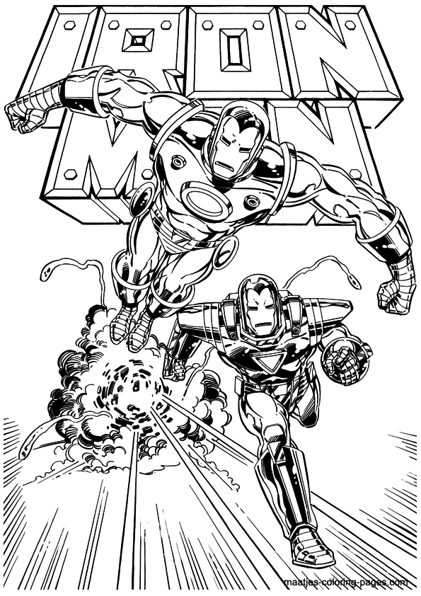 31 Spooky Zombie Iron Man Coloring Pages Printable 16