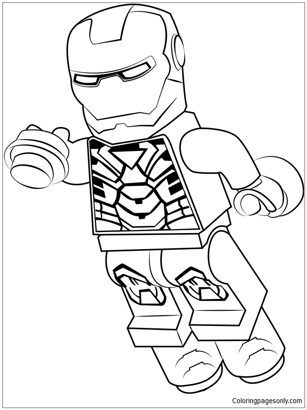 31 Spooky Zombie Iron Man Coloring Pages Printable 17