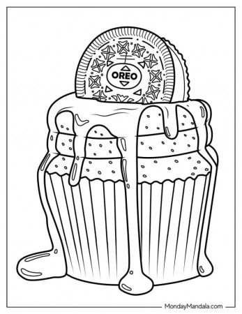 31 Sweet Oreo Coloring Pages Printable 25