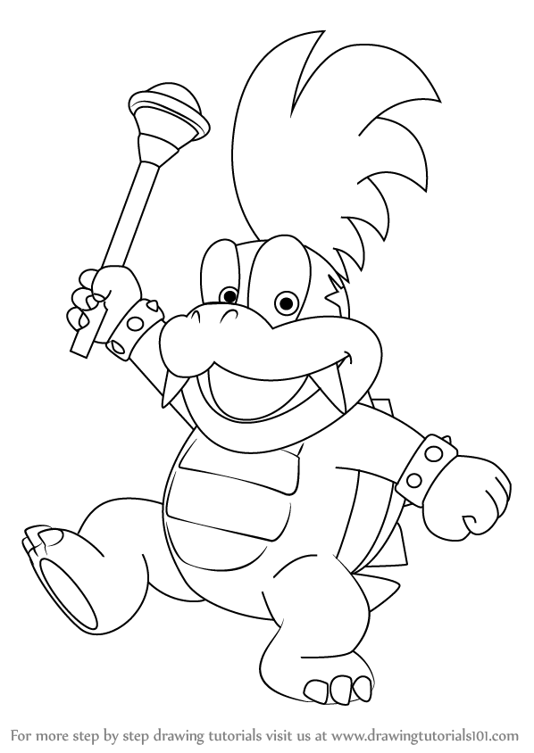 32 Cool Bowser Coloring Pages Printable 12