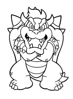 32 Cool Bowser Coloring Pages Printable 15