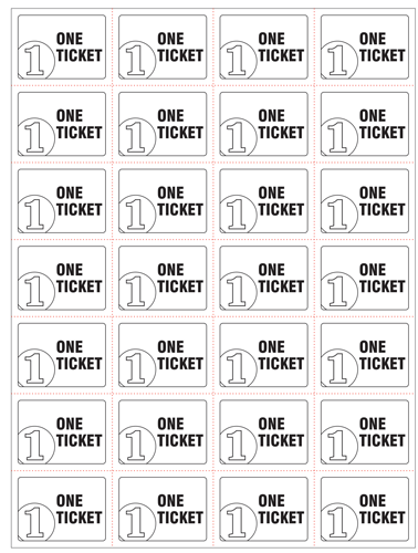 32 Creative Admission Tickets Coloring Page Printable 3