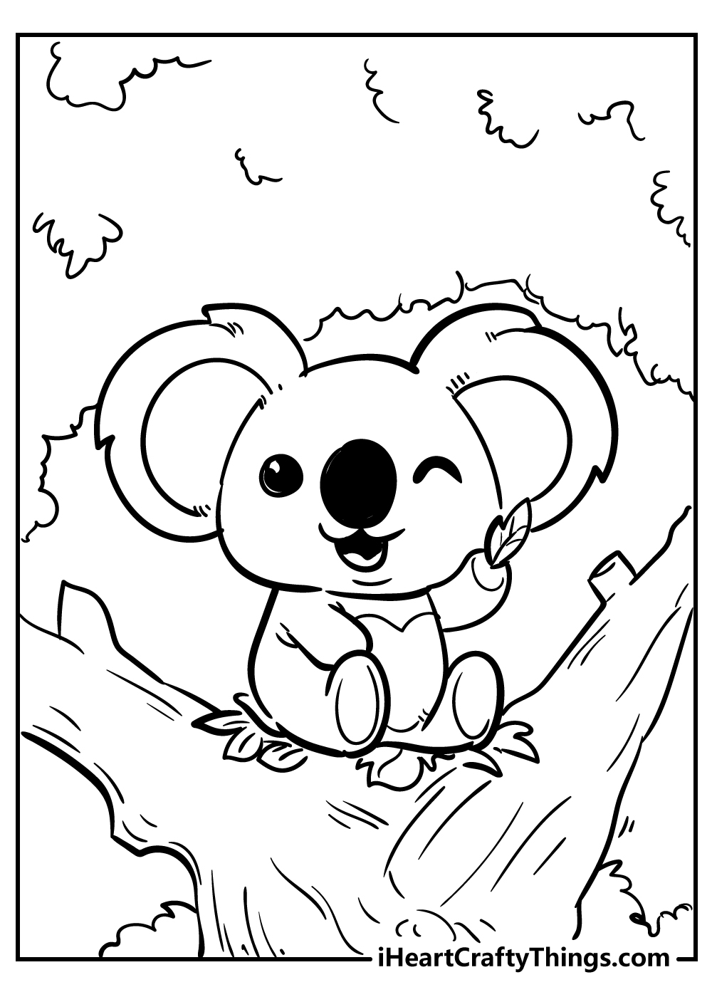 32 Cute Zoo Animal Coloring Pages Printable 11