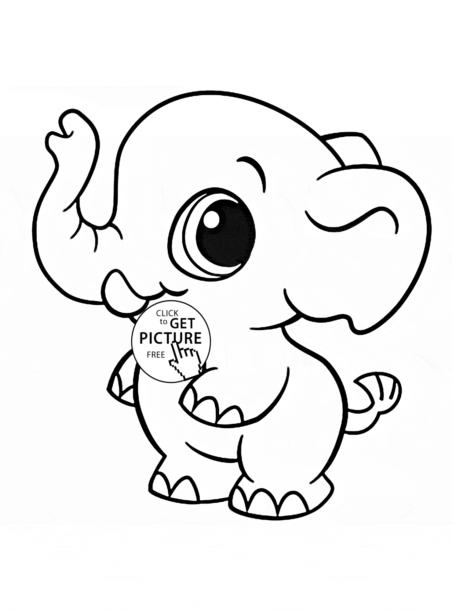 32 Cute Zoo Animal Coloring Pages Printable 16