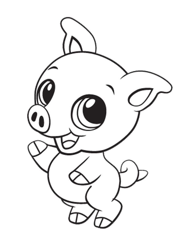 32 Cute Zoo Animal Coloring Pages Printable 23