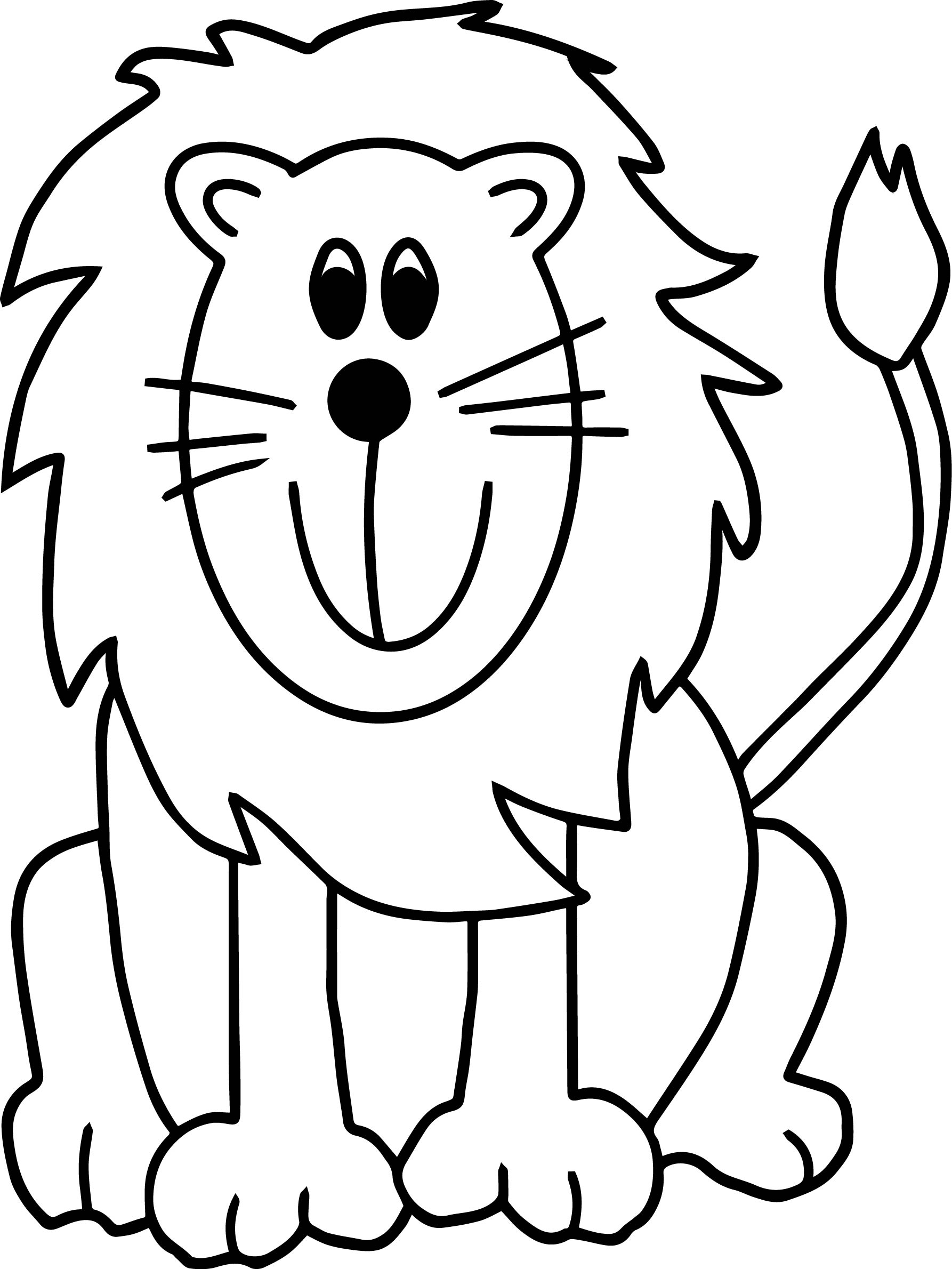 32 Cute Zoo Animal Coloring Pages Printable 4