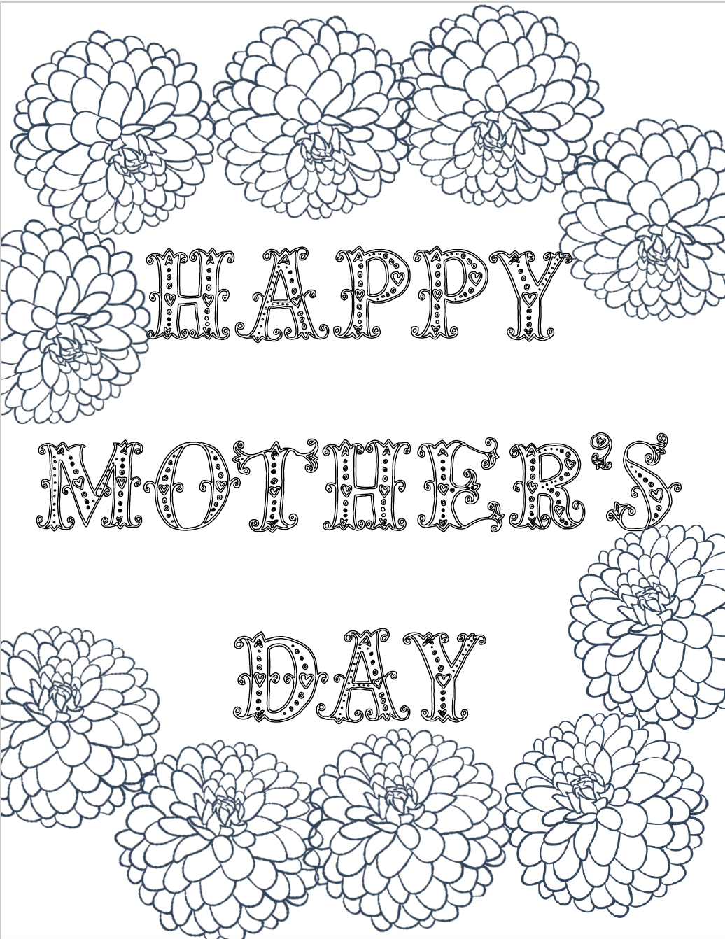 32 Disney Mother's Day Coloring Pages Printable 11