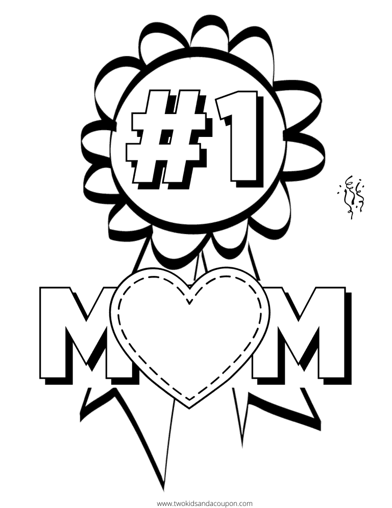 32 Disney Mother's Day Coloring Pages Printable 12