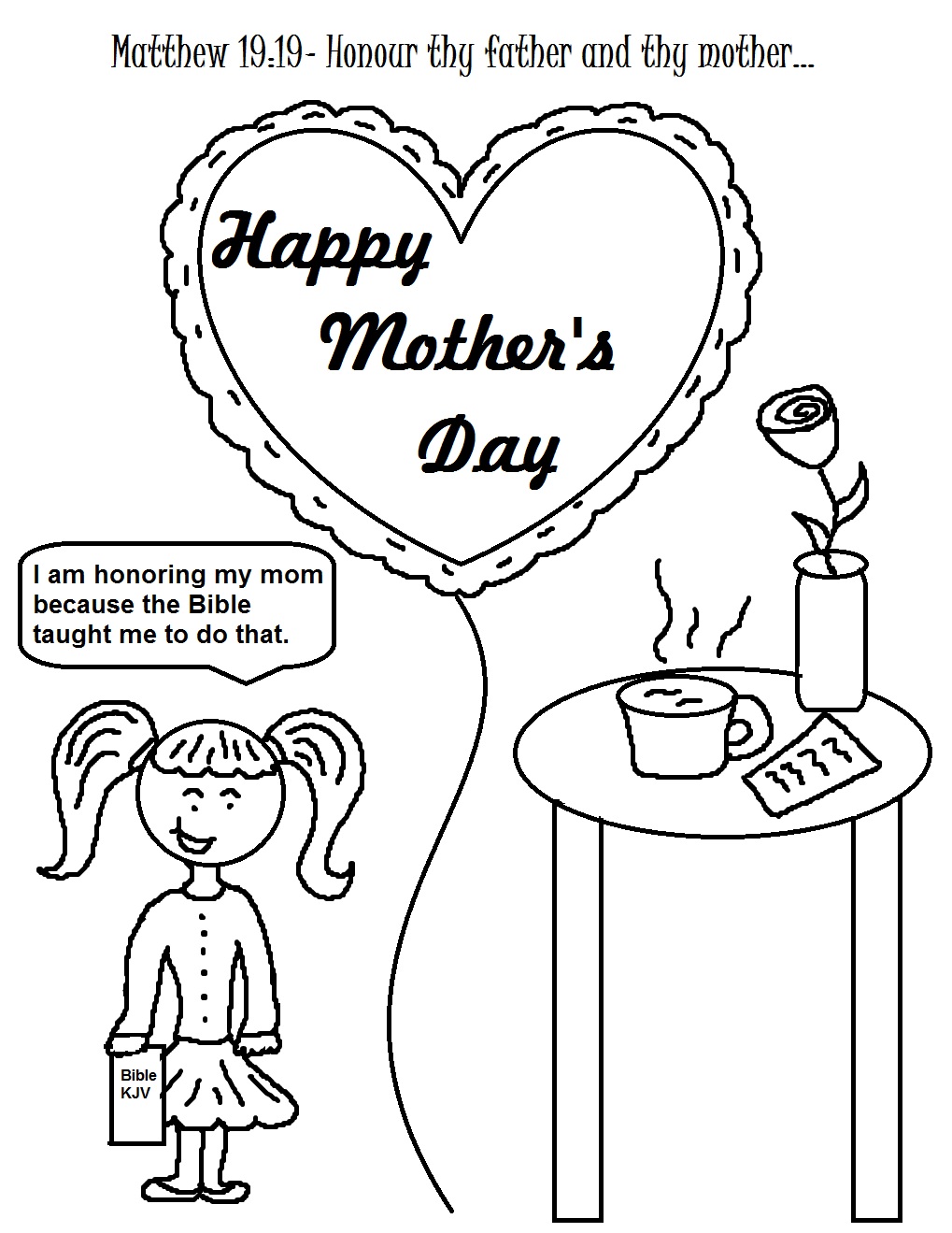 32 Disney Mother's Day Coloring Pages Printable 13