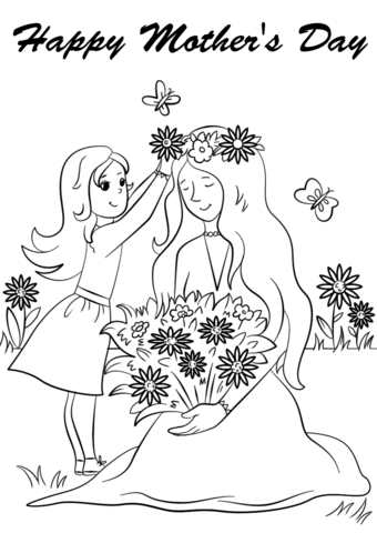 32 Disney Mother's Day Coloring Pages Printable 18