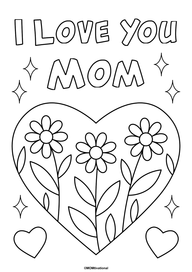 32 Disney Mother's Day Coloring Pages Printable 19