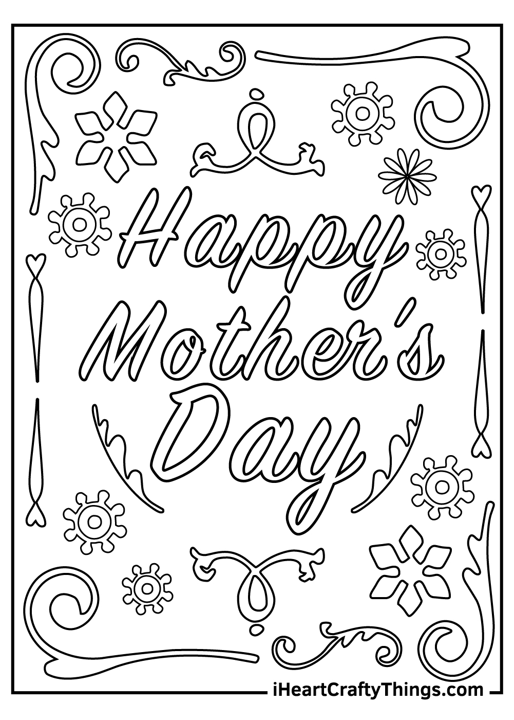 32 Disney Mother's Day Coloring Pages Printable 22