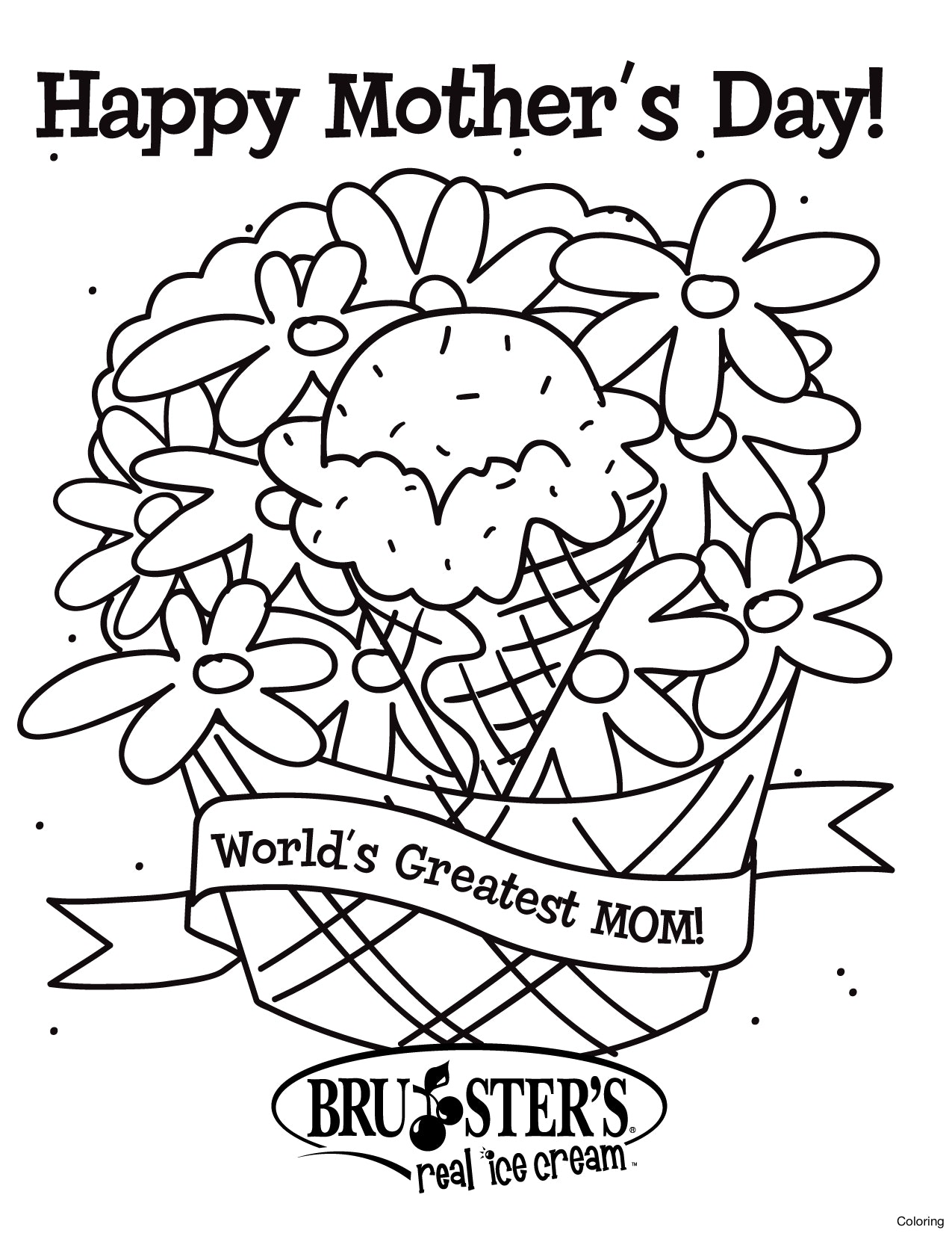 32 Disney Mother's Day Coloring Pages Printable 25