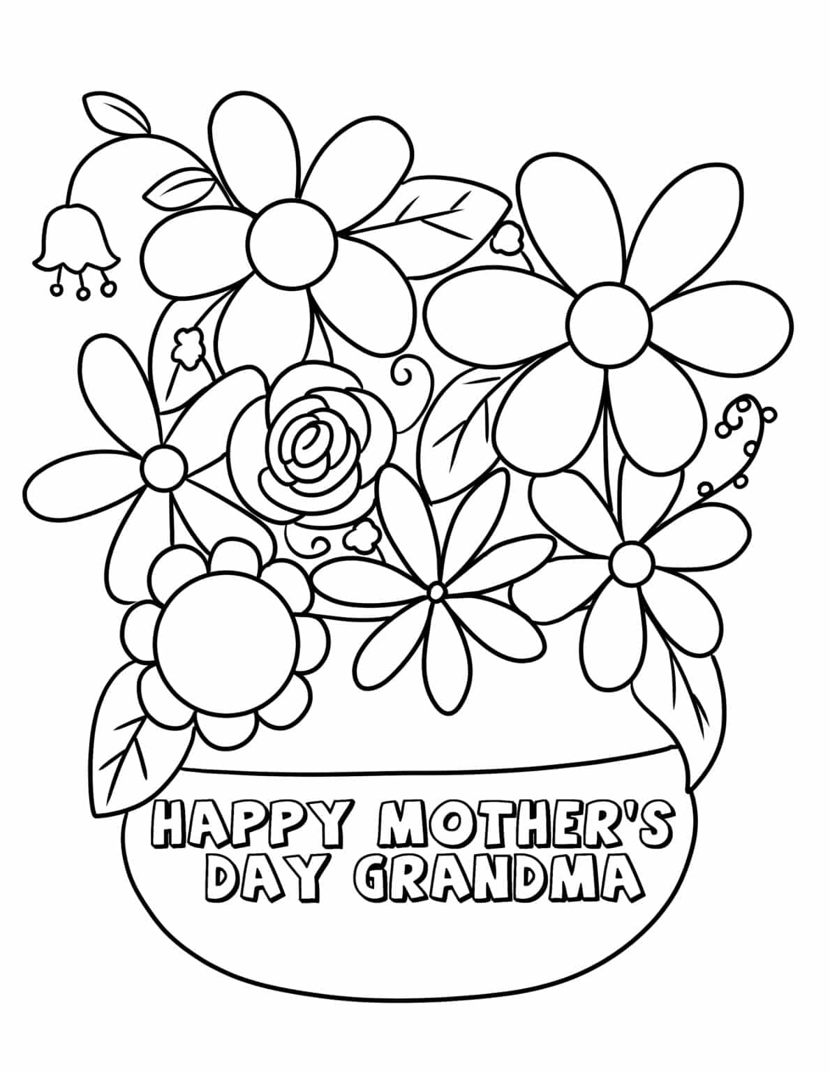 32 Disney Mother's Day Coloring Pages Printable 29