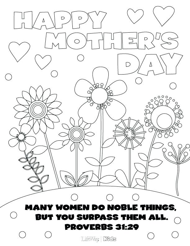 32 Disney Mother's Day Coloring Pages Printable 6