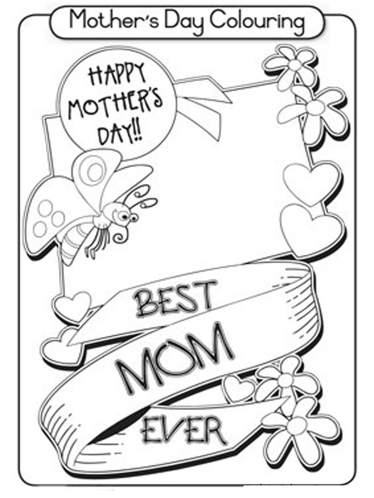 32 Disney Mother's Day Coloring Pages Printable 9