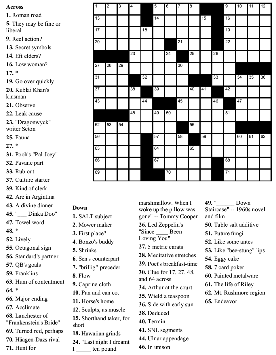 32 Joyful Crossword Puzzles Printable 14