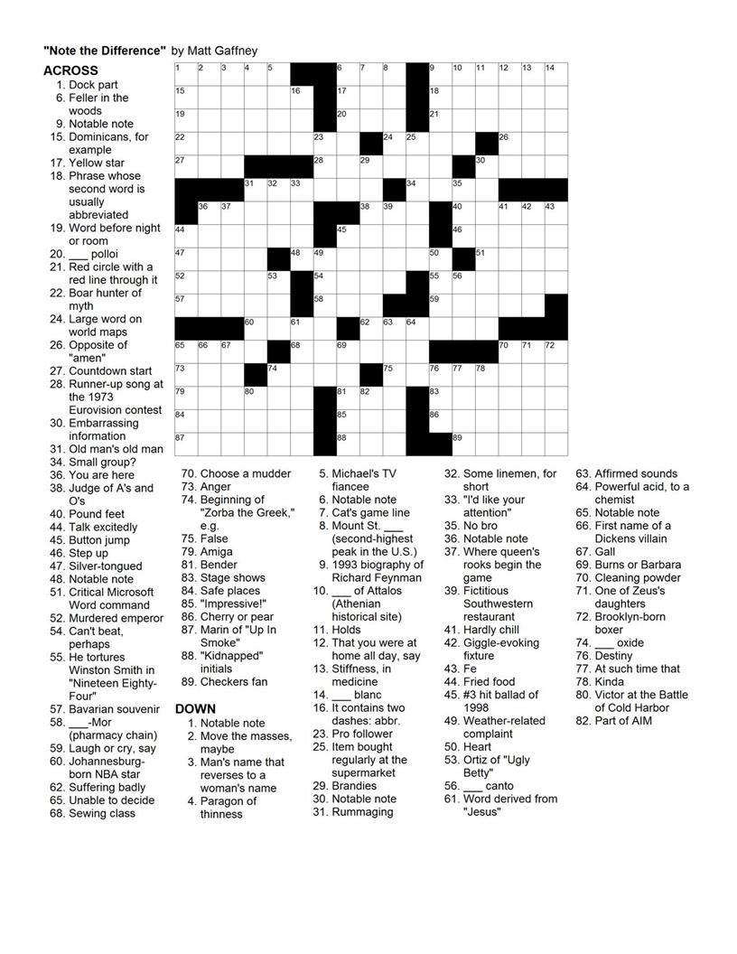 32 Joyful Crossword Puzzles Printable 23