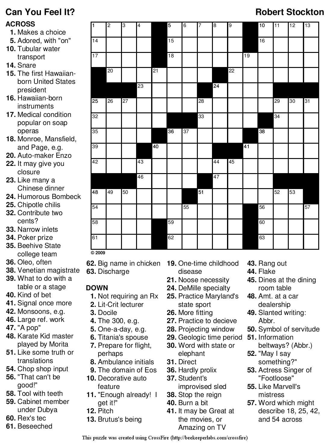 32 Joyful Crossword Puzzles Printable 25