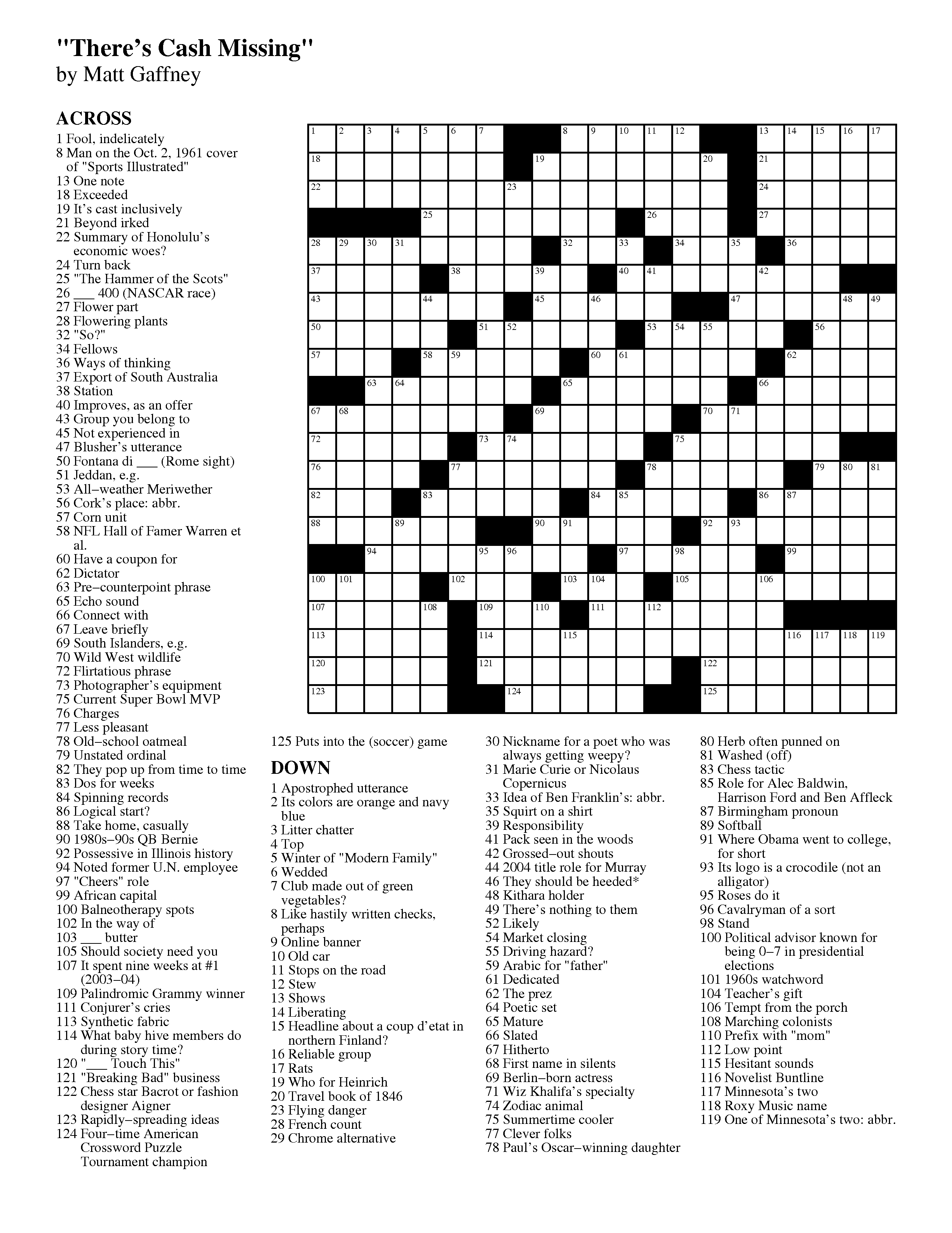 32 Joyful Crossword Puzzles Printable 7