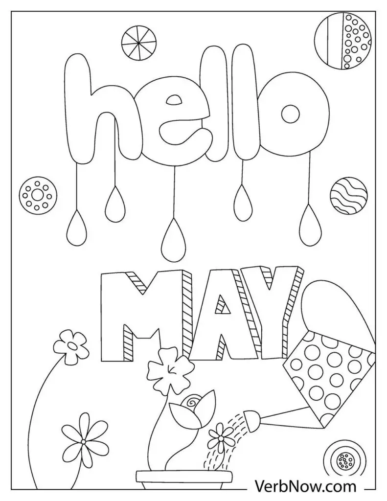 32 May Coloring Pages Printable 12