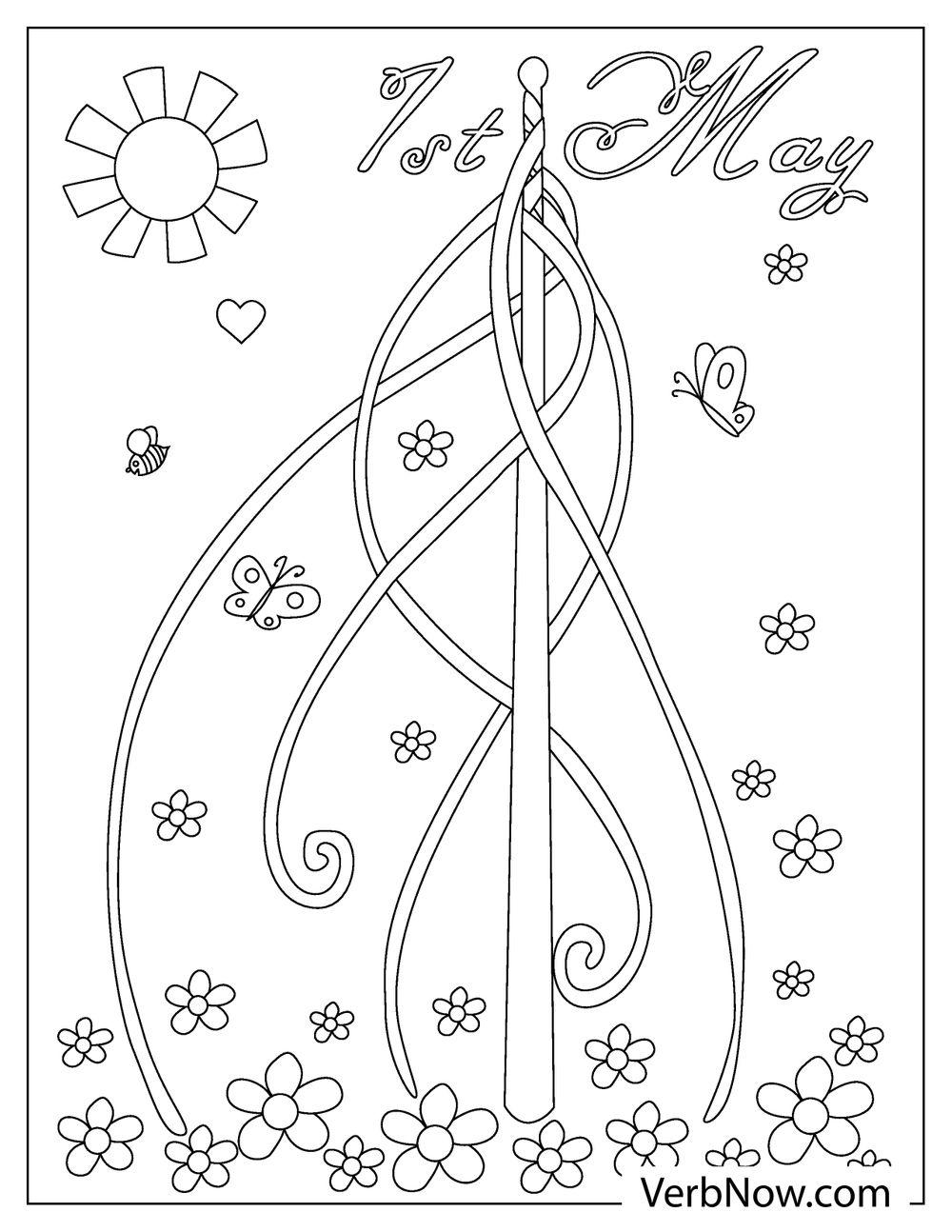 32 May Coloring Pages Printable 15