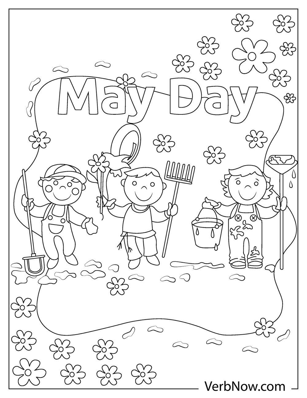 32 May Coloring Pages Printable 2