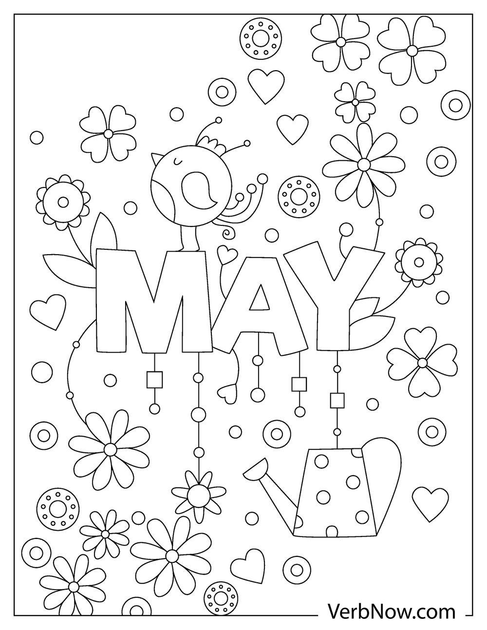 32 May Coloring Pages Printable 23