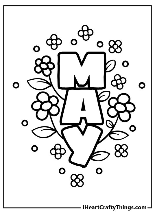 32 May Coloring Pages Printable 33