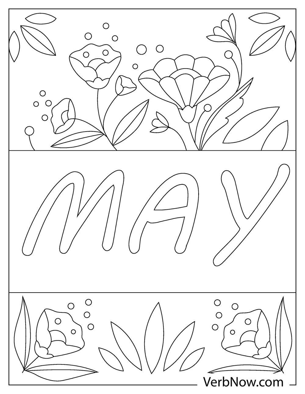 32 May Coloring Pages Printable 4