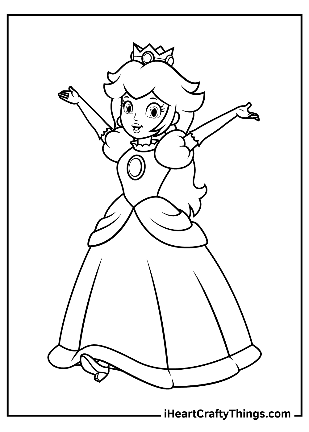 32 Princess Daisy Coloring Pages Printable 32