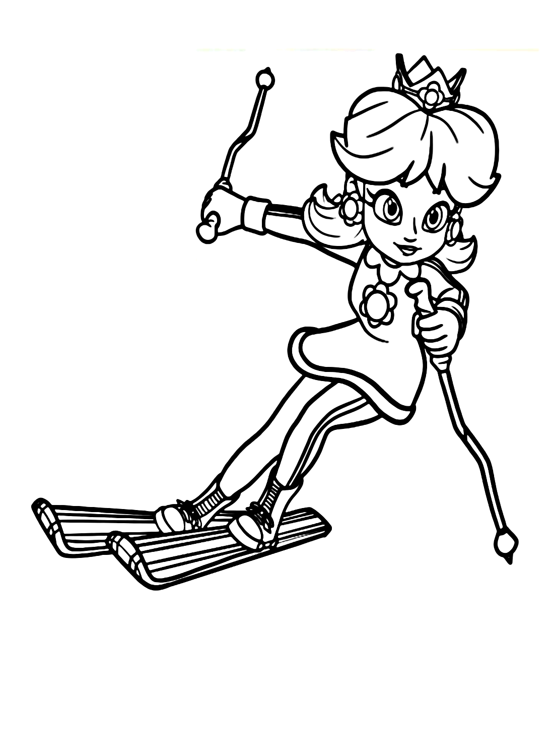 32 Princess Daisy Coloring Pages Printable 34