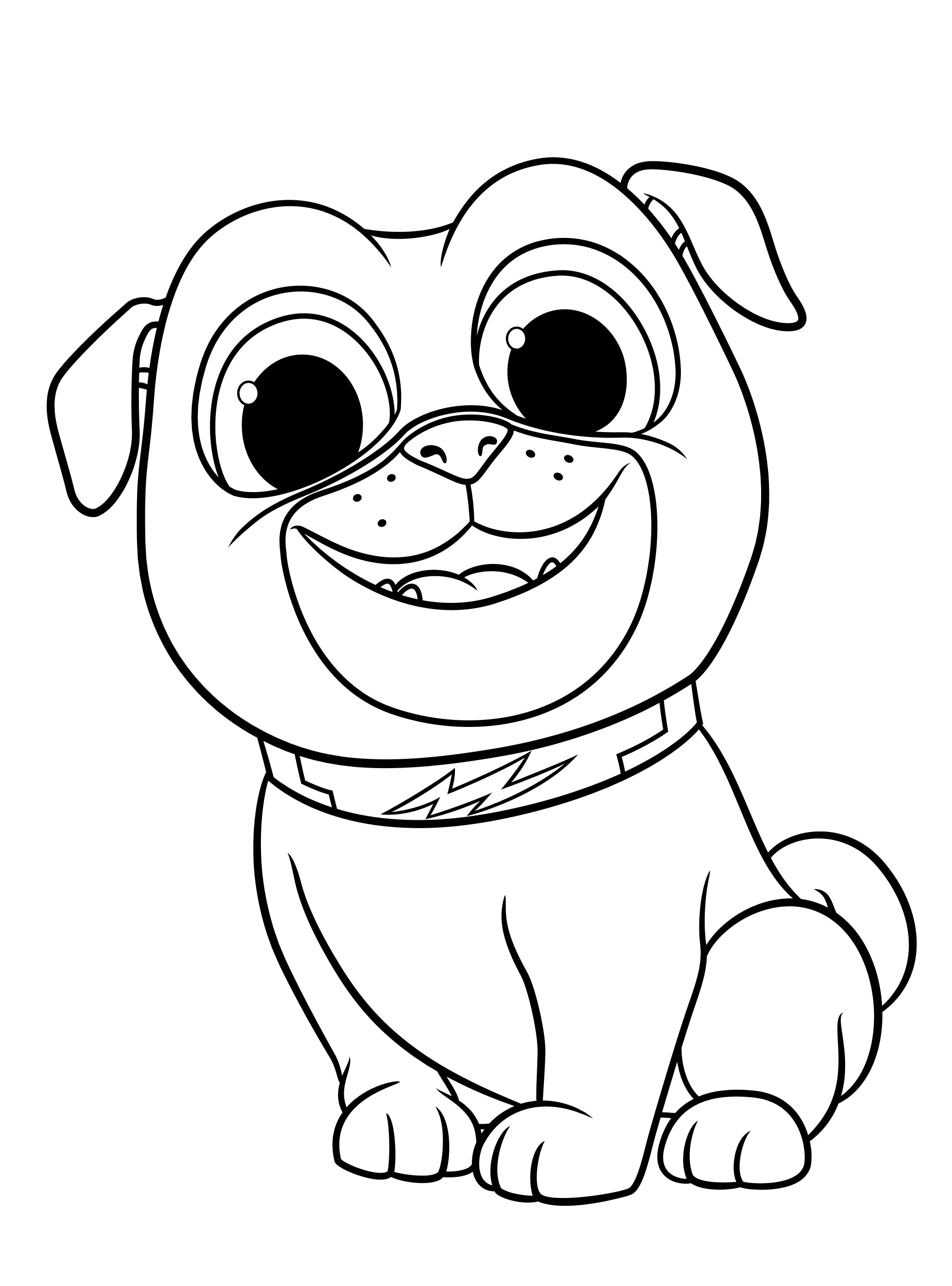 33 Adorable Dog Coloring Pages for Adults Printable 16