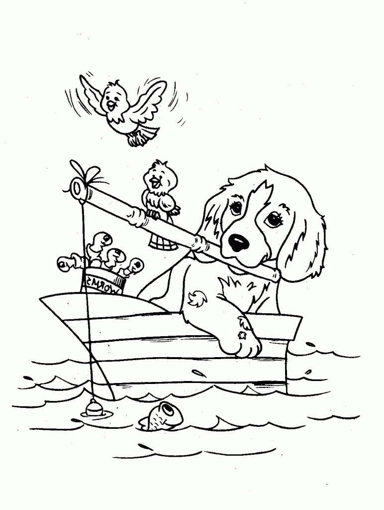 33 Adorable Dog Coloring Pages for Adults Printable 23