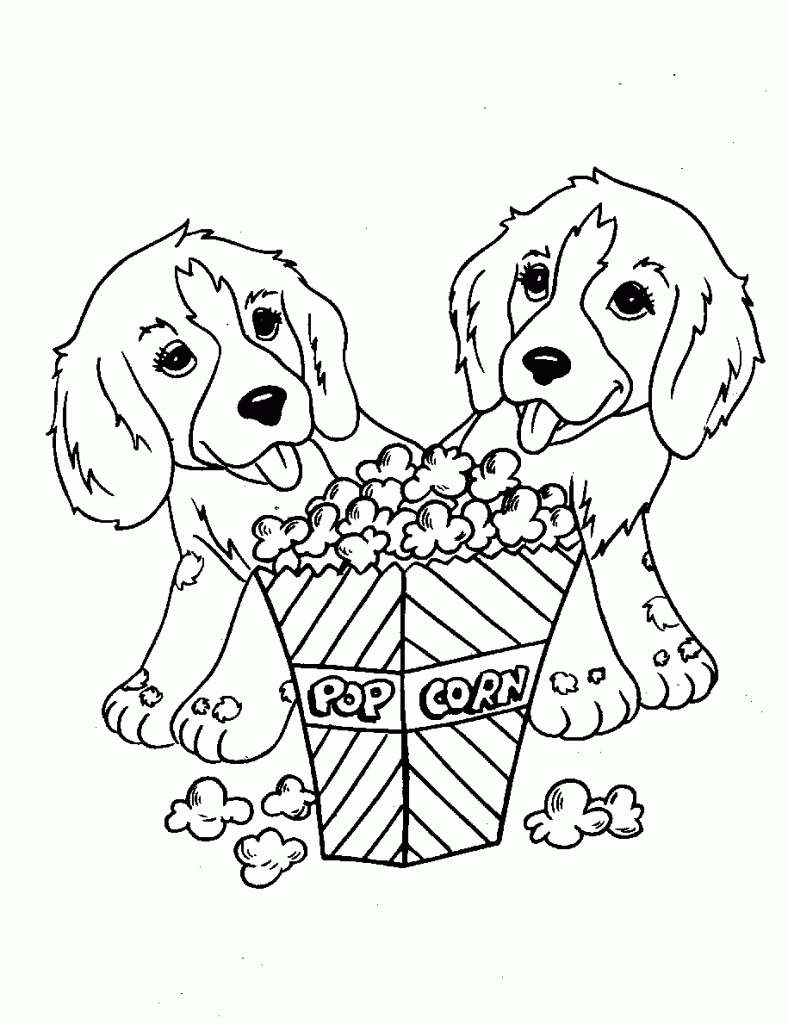 33 Adorable Dog Coloring Pages for Adults Printable 29