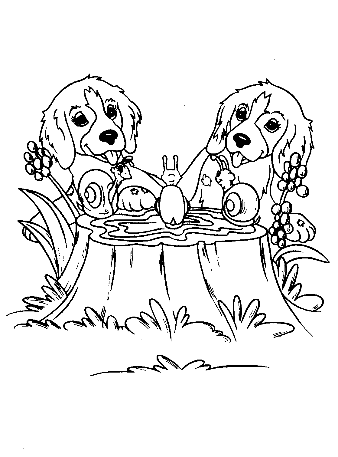 33 Adorable Dog Coloring Pages for Adults Printable 35