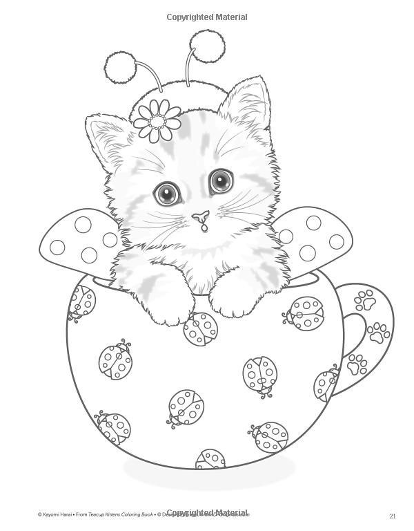 33 Adorable Little Kittens Coloring Pages Printable 24