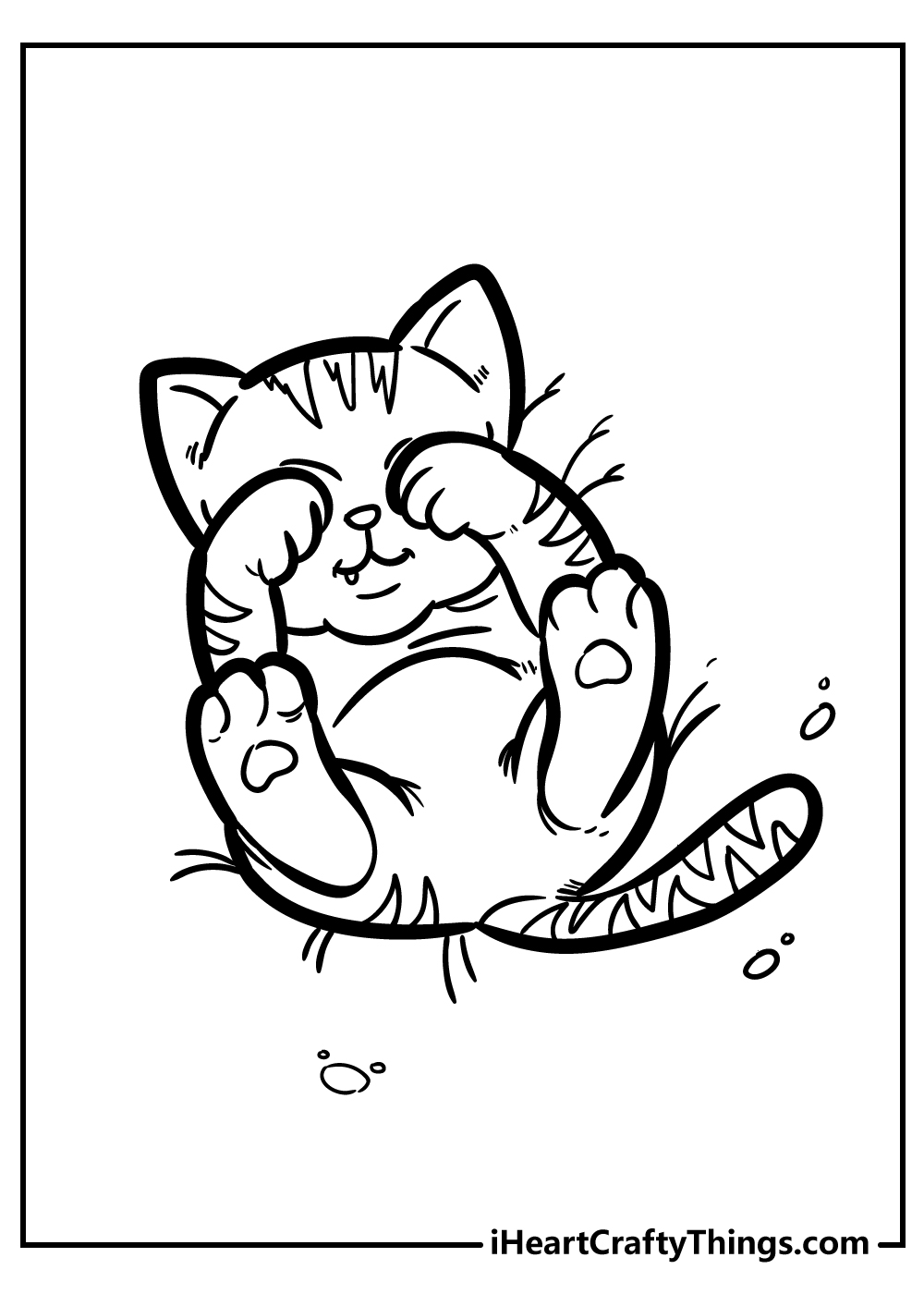 33 Adorable Little Kittens Coloring Pages Printable 4