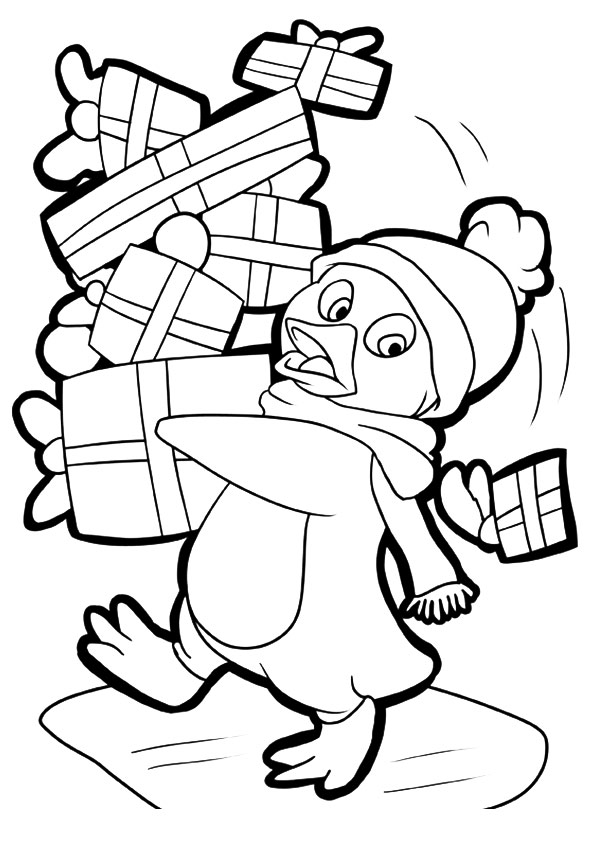 33 Adorable Penguin Coloring Pages Printable 11