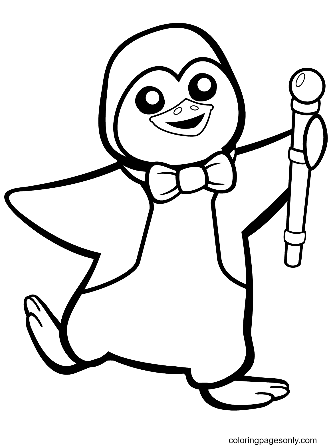 33 Adorable Penguin Coloring Pages Printable 16