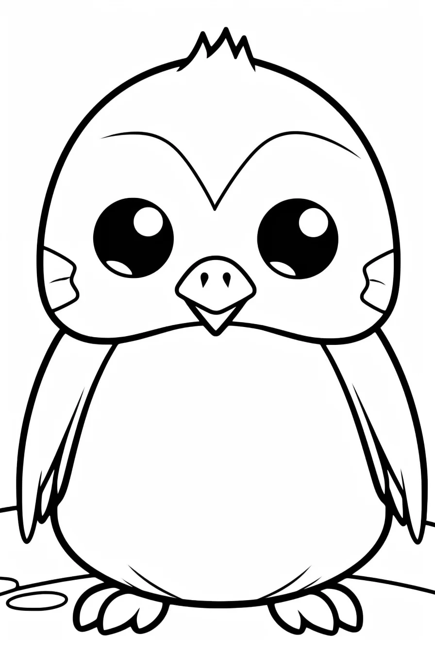 33 Adorable Penguin Coloring Pages Printable 17