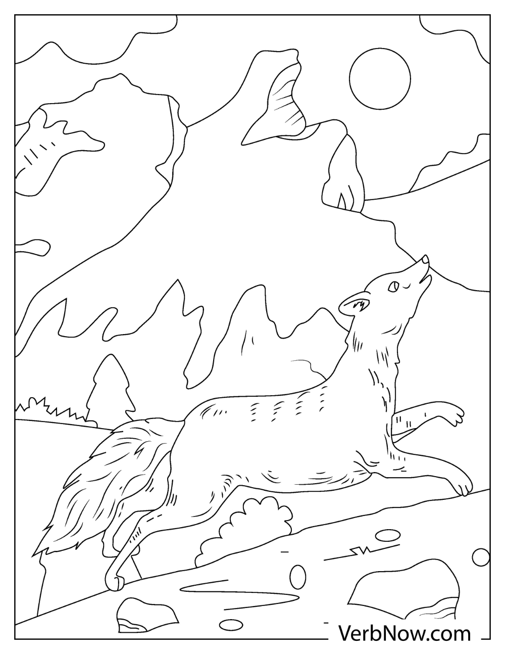 33 Cute Coyote Coloring Pages for Kids Printable 32