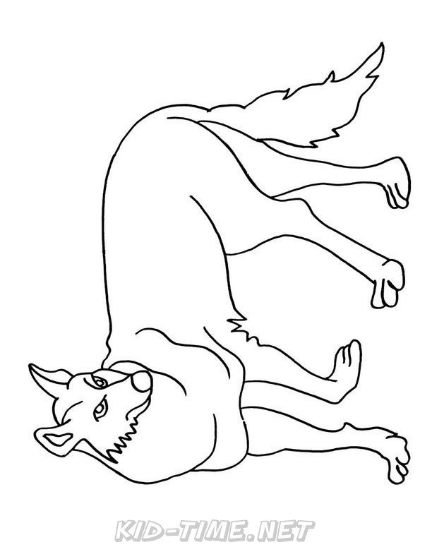 33 Cute Coyote Coloring Pages for Kids Printable 35