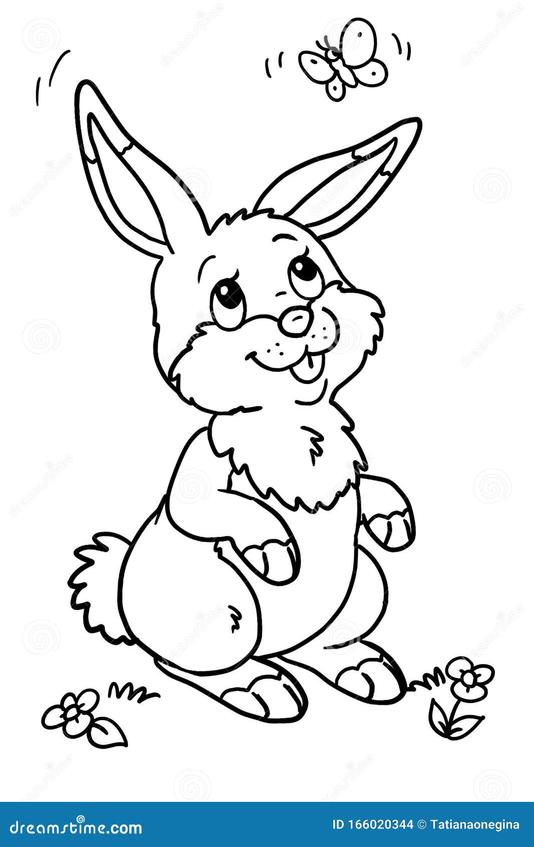 33 Cute Rabbit Coloring Pages Printable 16