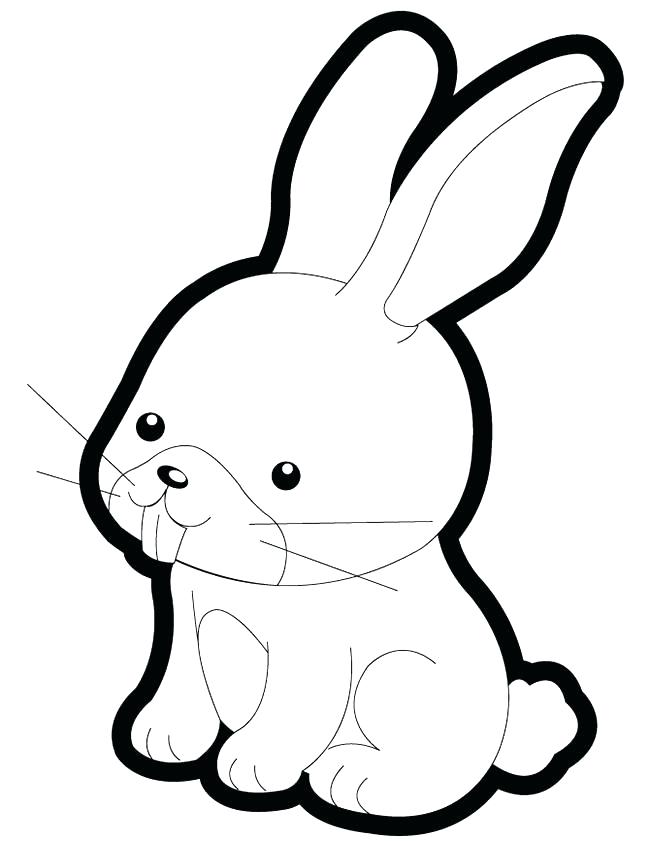 33 Cute Rabbit Coloring Pages Printable 26