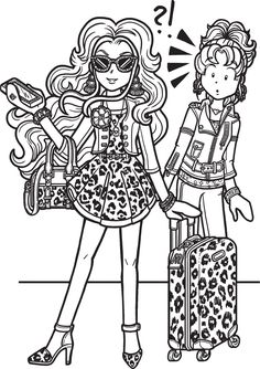 33 Dork Diaries Coloring Pages Printable 6