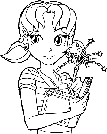 33 Dork Diaries Coloring Pages Printable 8