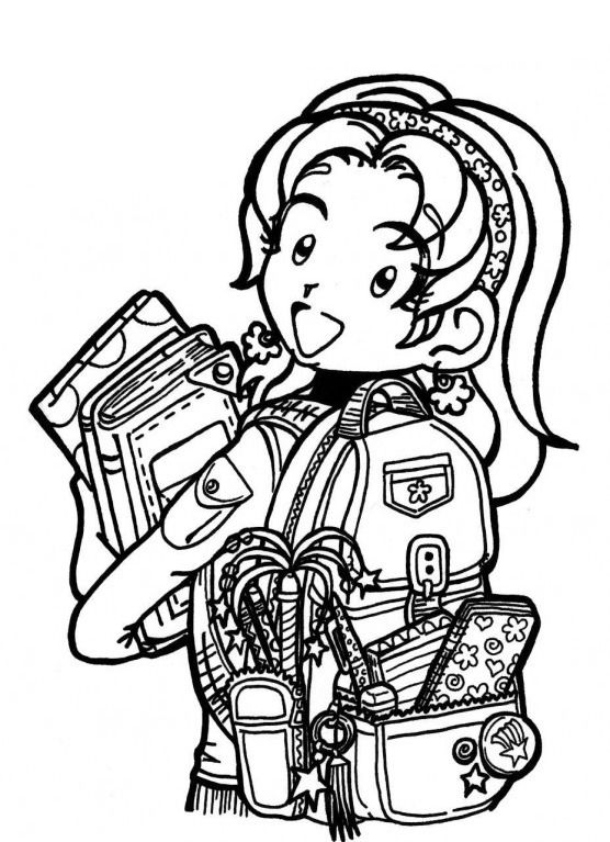 33 Dork Diaries Coloring Pages Printable 9