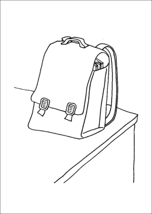 33 Fun Backpack Coloring Pages Printable 12