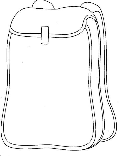 33 Fun Backpack Coloring Pages Printable 14